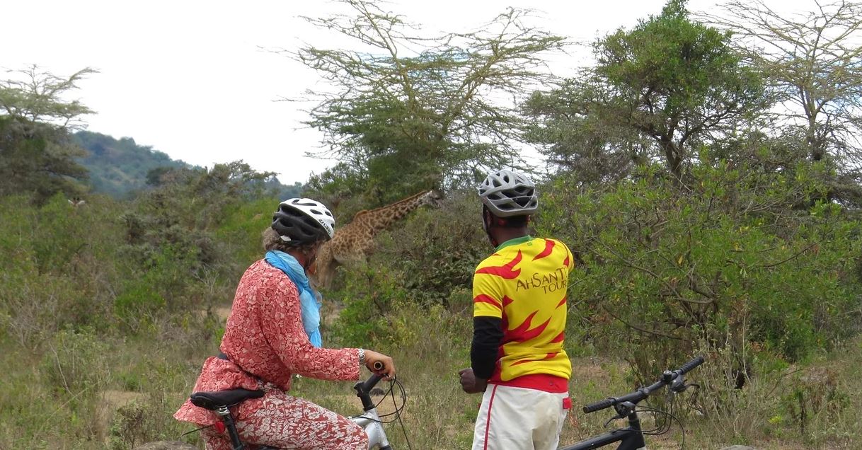 cycling tour in Arusha national park